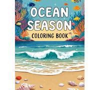 Ocean Scene: Coloring Book: Relaxing Sea Life & Underwater Landscapes for All Ages (Animal Coloring Book)