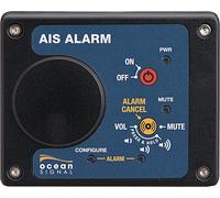 Ocean Signal Caja de Alarma AIS - Receptor y Alarma de Barco Impermeable, Programable 30 MMSI, Entrada NMEA0183-HS, Detecta MOB/SART, Montaje Exterior, Alarma para Objetivos Específicos MOB1/MOB2/PLB3