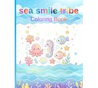 ocean smile tribe: kid simple coloring book