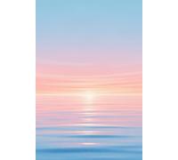 Ocean Stillness: A Minimal Seascape Journal for Mindful Writing, Gratitude & Inner Peace | 120 Lined Pages | 6×9