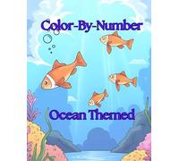 Ocean-Themed Color by Number Coloring Book