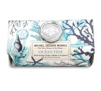 Ocean Tide - Jabonera en caja grande, 246 g, Michel Design Works