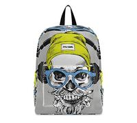 Ocean Tortuga Mochilas Ligeras Escolar Bolsa de Viaje Senderismo Camping Deportes Mochila para Niño Hombre