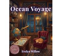 Ocean Voyage: 125+ Pages of Vintage Cabins, Seaside Terraces & Ancient Lighthouses (The Vintage Ocean Sanctuary Series)