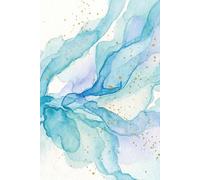 Ocean Watercolor Dotted Journal 240 Pages | 6 x 9 Inches | Dot Grid Notebook for Writing, Planning, and Bullet Journaling