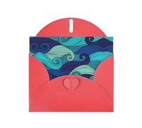 Ocean Wave - Tarjetas individuales con sobres, tarjetas de felicitación pensando en ti, tarjetas de aliento