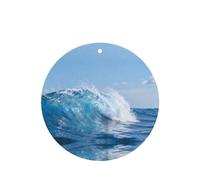 Ocean Waves - Ambientador para coche, juego de difusor perfumado de 4 piezas, fragancia de larga duración para coche, hogar y armario