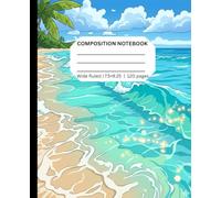 Ocean Waves Close-Up Composition Notebook: 120-Page Lined Journal with Relaxing Coastal Wave Aesthetic