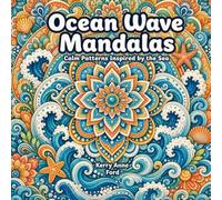 Ocean Waves Mindful Colouring: Lose track of time and worries!