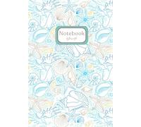 Ocean Whispers Notebook - Seashell Lined Journal: 120-Page Coastal-Themed Notebook | Perfect for School Notes, Journaling, and Creative Writing