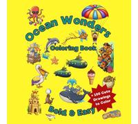 Ocean Wonders: Bold & Easy - Coloring Book (Coloring Books - Bold & Easy)