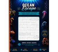 Ocean Word Search ( 8.5 x 11 ): Fun Word Search for Adults and Seniors I Large Print I 55 puzzles I Over 500 Words
