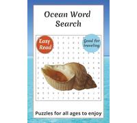 Ocean Word Search Book: 120 pages | 60 puzzles! Fun for all ages, 9 words per puzzle, Small book for travel, fun on the go