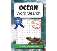 Ocean Word Search Book: Word Searches with Easy to Read Print about Ocean, Wildlife, Ocean Life, Marine, Beach, Fish and More | 6x9 inches, 100 pages ... Gift for Vacations, Holiday and Free Times
