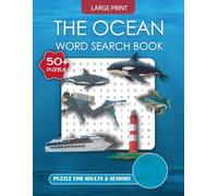 Ocean Word Search for Adults: Relaxing Puzzles: Ocean word search book for adults | Ocean word search large print | Ocean word search puzzle book | Ocean marine life cross word