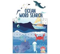Ocean Word Search Puzzle Book: Ocean and Fish Word Search: Easy-to-Read Puzzles | 55 Fun and Challenging Activities Inspired by the Wonders of the ... Kids,Adults and Seniors, Relaxation, and FUN.