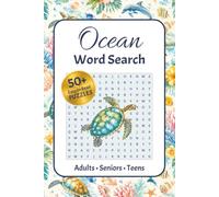 Ocean Word Search Puzzle Book: Word Searches with Easy to Read Print about Ocean Life, Marine Animals, Sea Creatures and More | 6x9 inches, 110 pages ... Building & Relaxing Screen-Free Fun