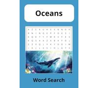 Ocean Word Search Puzzle Book: Word Searches with Easy to Read Print about Oceans, Aquatic Life, and More | 6x9 inches, 96 pages | 40+ Puzzles ... Gift for Vacations, Holidays, and Free Times