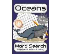 Ocean Word Search Puzzle Book: Word Searches with Easy to Read Print about Oceans, Fishes, Wather and More | 6x9 inches, 110 pages | 50+ puzzles ... Gift for Vacations, Holidays and Free Times