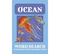 Ocean Word Search Puzzle Book: Word Searches with Easy to Read Print about the Ocean, Sea Life, Wildlife and More | 6x9 inches, 110 pages | 50+ Puzzles ... Gift for Vacations, Holiday and Free Times