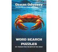 Ocean Word Search Puzzle: (Marine life, oceanography, coral reefs)