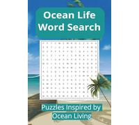 Ocean Word Search: Soothing Ocean Puzzles: Word Finds with Summer Fun, Beach Essentials & Vacation Vibes