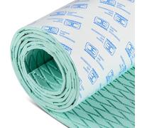 OCEANBROAD Paquete de 2 láminas autoadhesivas de espuma EVA para suelos de barco, antideslizantes, con patrón de diamante, para barcos Jon, tabla de surf, SUP, kayak, yate, verde menta