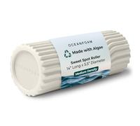 Oceanfoam Sweet Spot - Rodillo de espuma de ejercicio mediano de 14 x 5.5 pulgadas, rodillo de espuma de viaje de densidad media para terapia física, masaje de tejido profundo, yoga, pilates, textura