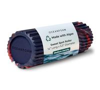 Oceanfoam Sweet Spot - Rodillo de espuma de ejercicio mediano de 14 x 5.5 pulgadas, rodillo de espuma de densidad media para terapia física, masaje de tejidos profundos, yoga, pilates, textura