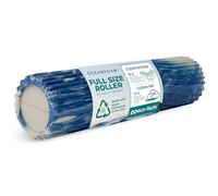 Oceanfoam Tidal Roller - Rodillo de espuma para masaje muscular para dolor de espalda y estiramiento, textura ergonómica de onda ancha, yoga, atletismo y bienestar, tamaño completo, 20 x 5 pulgadas,