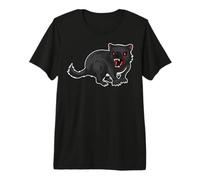 Oceanía - Australia - Animales - Diablo de Tasmania Camiseta Premium