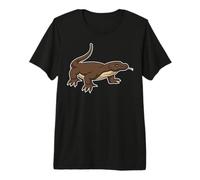 Oceanía - Australia - Nueva Zelanda - Animales - Monitor Lizard Camiseta Premium
