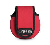 Oceanlend Bolsa de carrete ligera y práctica, fácil de guardar y quitar, color negro, Bolsa para carrete de fundición, color rojo, S14BYBTQ03AZ191YWLJO4BJ1