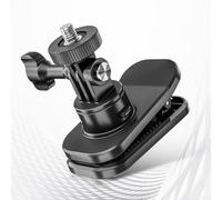 Oceanlend Clip magnético para mochila Insta360 X5/X4, soporte de cámara giratorio de 360° con imán integrado, clip rápido para correa de mochila