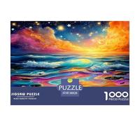 Océano Colorido Puzzle De 1000 Piezas, Juego Educativo, Desafío, Clásicos para Adultos Y Niños A Partir De 12 Años Un Rompecabezas Desafiante - Decoración del Hogar 38x26cm/1000pcs