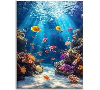 Océano Diamond Painting Pez Diamond Painting adultos 50x70cm ,Pintar Por Numeros Adultos Manualidades Kit ,Bordado Kit Completo Cuadro Diamantes ,Dibujos Con Diamantes Art ,Decoracin del Hogar C-Q659