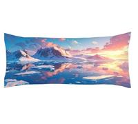 OcéAno Funda Cojin 55 x 160cm Funda Almohada Oscuridad Protector Almohada Cervicales y Cuello Cojines Cama Protector de Almohadas, Embarazada Hombros Cuello Apoyo, para Almohadas de Verano Kl-179