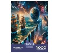 Océano Interestelar Puzzle De 1000 Piezas, Juego Educativo, Desafío, Clásicos para Adultos Y Niños A Partir De 12 Años Un Rompecabezas Desafiante - Decoración del Hogar 38x26cm/1000pcs
