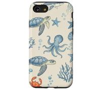 Océano Mar Tiburón Ballena Arrecife Carcasa para iPhone SE (2020) / 7 / 8