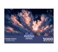 Océano Nocturno mágico Puzzle De 1000 Piezas 38x26cm/1000pcs Juego Educativo Y Relajante Decoración Creativa Regalo para Adultos Y Adolescentes