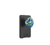 Oceano Ola Formando Corazon Nube Patron Impresion PopSockets PopWallet para MagSafe