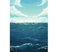 Océano Puzzle de 3000 Piezas para Adultos, Puzzle Escena Rompecabezas Adultos Pieza de Madera Juegos, Obra de Arte de Juego de Rompecabezas, Decoración del Hogar Regalos Regalos 122x81cm g-723