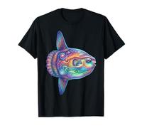 Océano Sunfish Mola Mola Peces Abstracto Arte Camiseta
