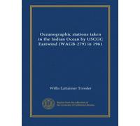 Oceanographic stations taken in the Indian Ocean by USCGC Eastwind (WAGB-279) in 1961