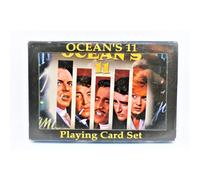 Ocean's 11 Playing Card Set Featuring The Cast of The 1960 Movie: Frank Sinatra, Dean Martin, Sammy Davis Jr, Peter Lawford & Angie Dickenson