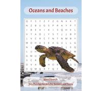 Oceans and Beaches Word Search Puzzle Book: Word Searches with Easy to Read Print about Oceans and Beaches, Marine Life, Lighthouses and More | 6x9 ... Gift for Vacations, Holidays and Free Times