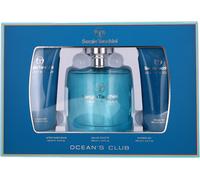 Ocean's Club De Sergio Tacchini para Hombre Set: EDT+ Asb + Sg 101ml+101ml+101ml