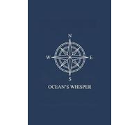 Ocean's Whisper: Aesthetic Notes Journal with Navy Blue Cover and Craft Paper Pages for Creative Writing, Brainstorming & Daily Reflections
