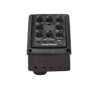 Oceanside Pickup de Guitarra, Recogida Inalámbrica de Agujero de Sonido, DC 5V Mini Pickup para Coro, Retraso, Reverb