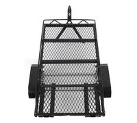 oceanside RC Trailer, Heavy Duty Metal RC Car Trailer with Hook Hitch, Dual Axle Cars Trailer for RC Crawler